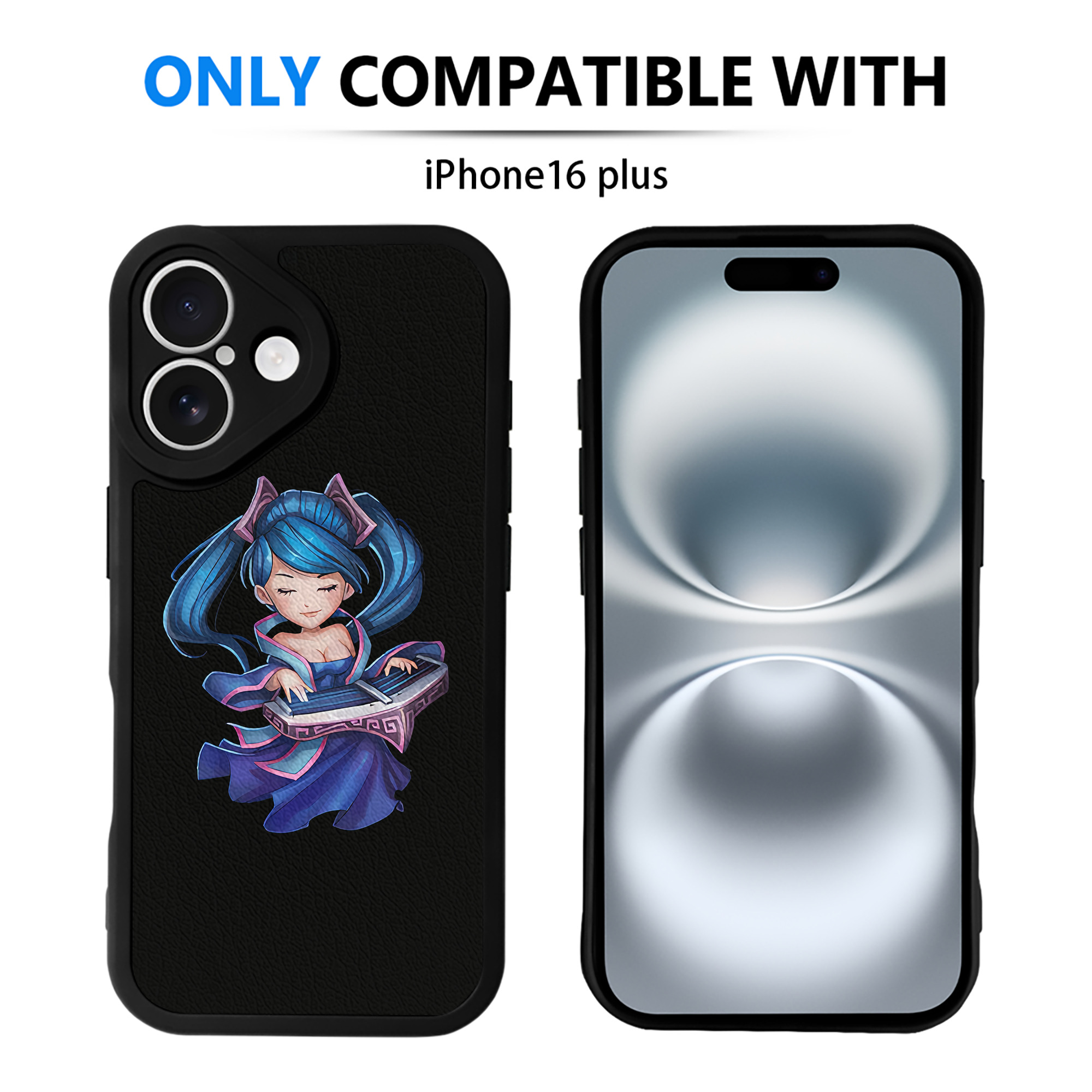 リーグ・オブ・レジェンド League of Legends LOL 【iPhone 16シリーズ対応】シリコンスマホケース（レザー調） 材質：シリコン